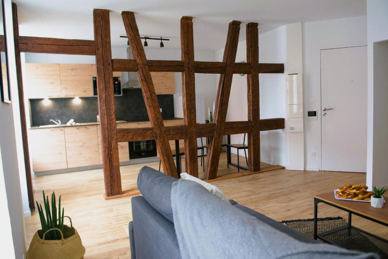 Apartmán La Pomme Du President I Sélestat Exteriér fotografie
